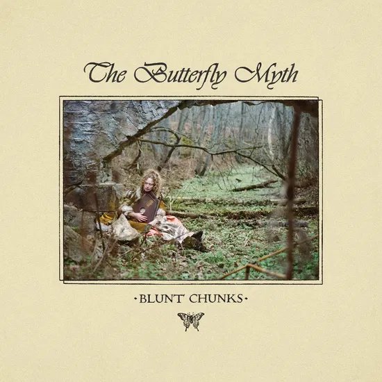 LPTER118IE.jpg BLUNT CHUNKS - The Butterfly Myth (Translucent Forest Green Vinyl) (Indie Exclusive) Vinyl Record - Image 1