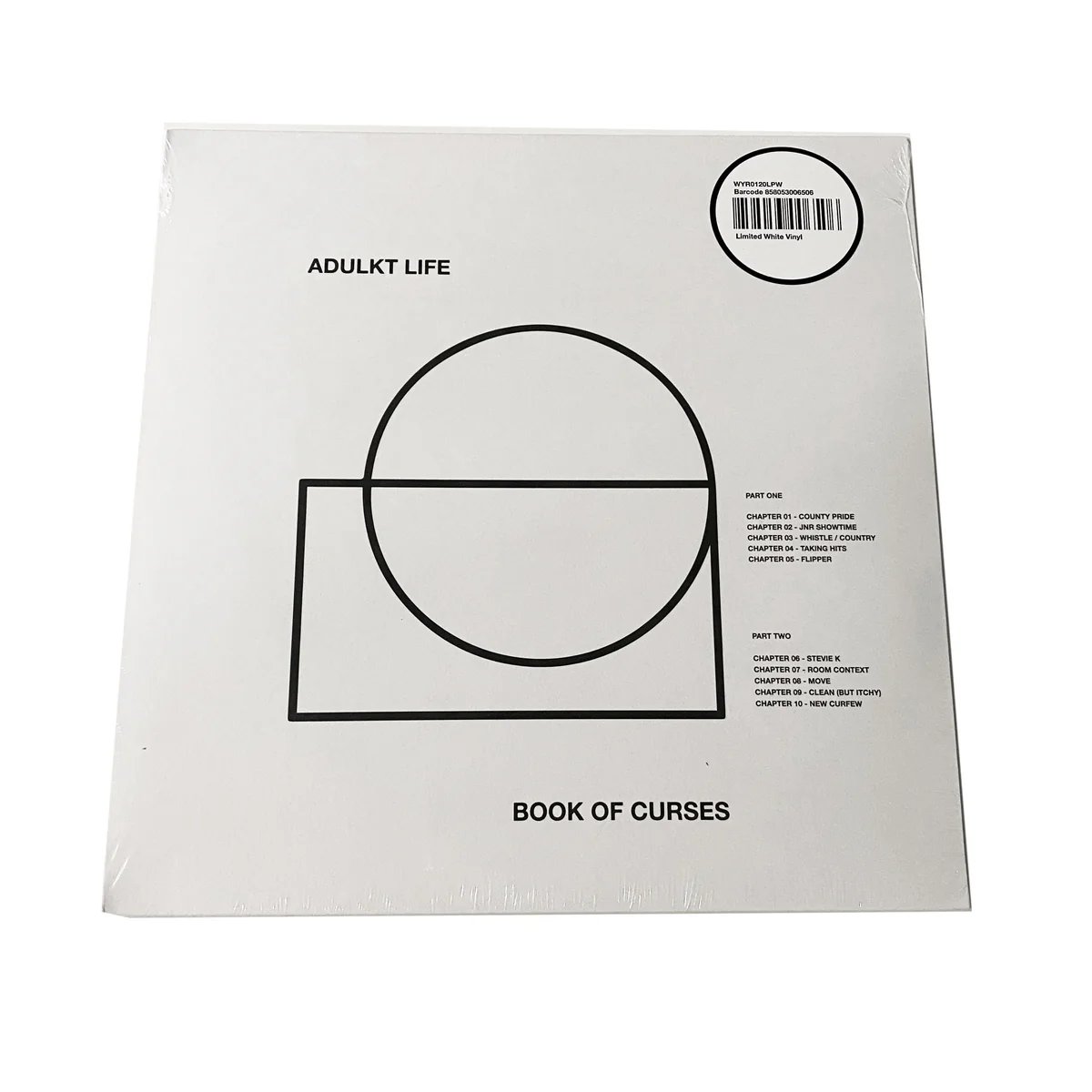 LPWYR0120C.jpg ADULKT LIFE - Book Of Curses (White Vinyl) Vinyl Record - Image 1