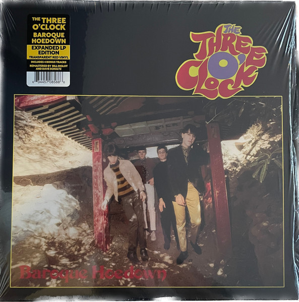 LPYEP2730C.jpg THREE OCLOCK - Baroque Hoedown (Expanded Edition) (Translucent Red Vinyl) - Image 1
