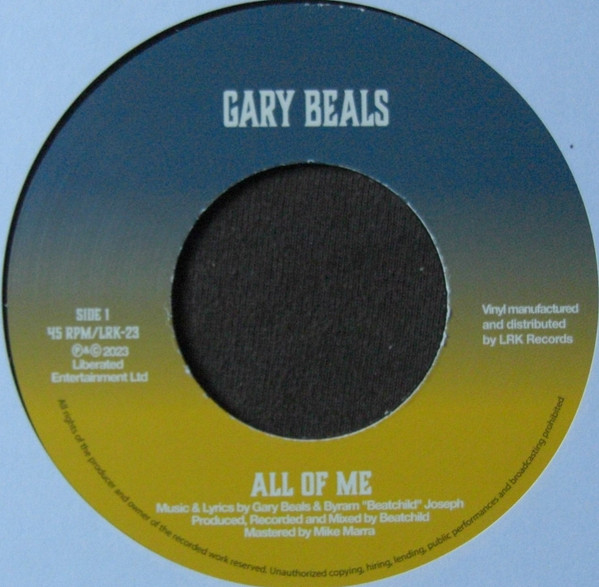 LRK23.jpg Gary Beals - All Of Me / Self Revolution - Image 1