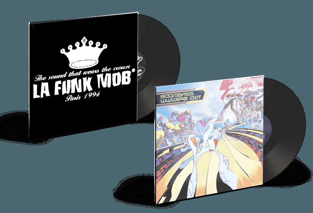 LSP007LP.jpg BOOMBASS - Wwwipe Out Vinyl Record - Image 1