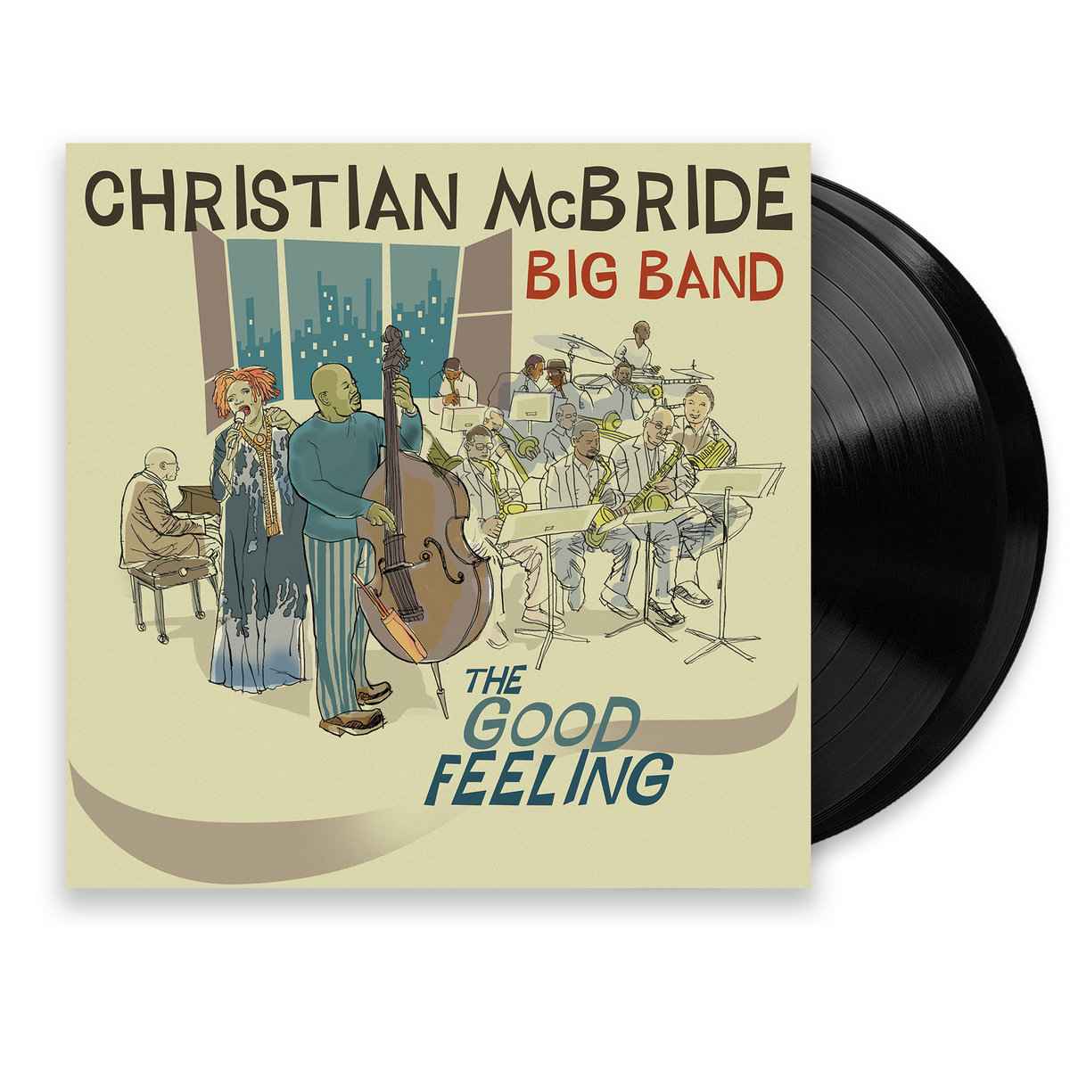 MAC1053LPR.jpg CHRISTIAN MCBRIDE BIG BAND - THE GOOD FEELING Vinyl Record - Image 1