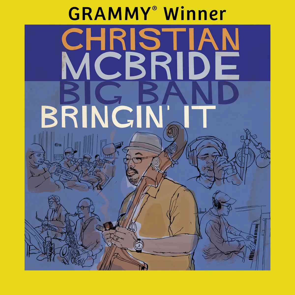 MAC1115LP.jpg CHRISTIAN MCBRIDE BIG BAND - BRINGIN IT Vinyl Record - Image 1