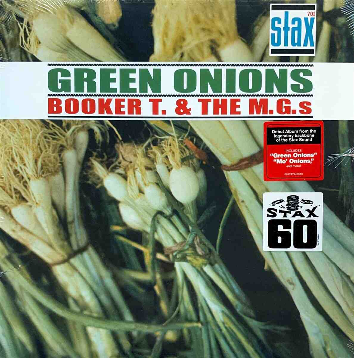 MAGICOFVINYL-3626.jpg BOOKER T. & THE M.G.S - Green Onions (The Original Recording) (Marbled Vinyl) Vinyl Record - Image 1