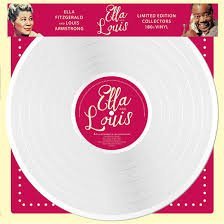 MAGICOFVINYL-3718.jpg ELLA FITZGERALD & LOUIS ARMSTRONG - Ella & Louis (The Original Recording) (White Vinyl) Vinyl Record - Image 1