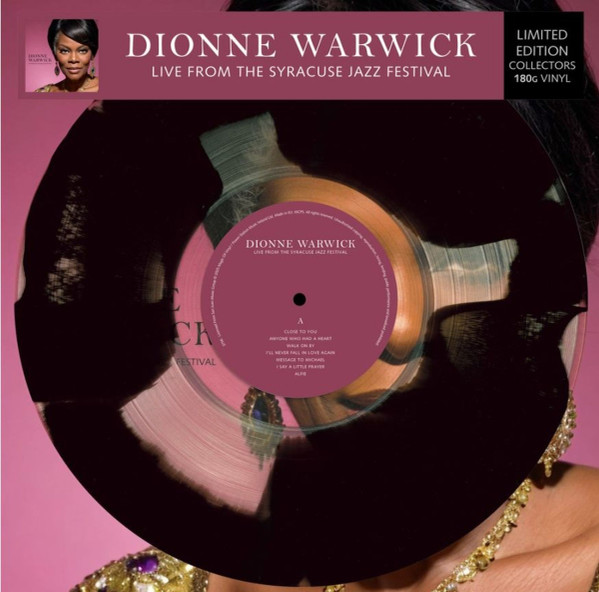 MAGICOFVINYL-3756.jpg DIONNE WARWICK - Live From The Syracuse Jazz Festival (Colour In Colour Vinyl) - Image 1