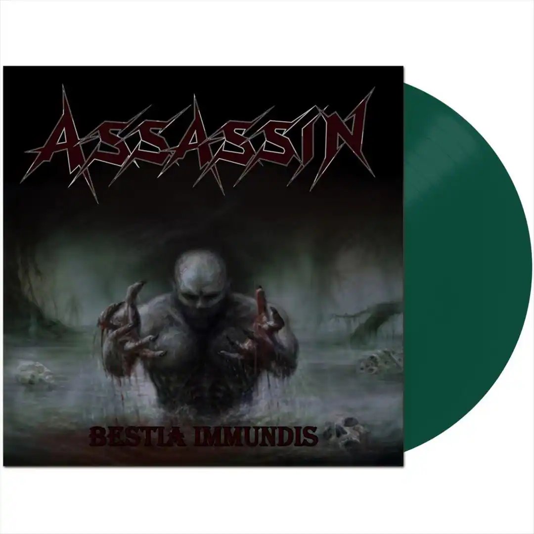 MASLG1094.jpg ASSASSIN - Bestia Immundis (Green Vinyl) Vinyl Record - Image 1