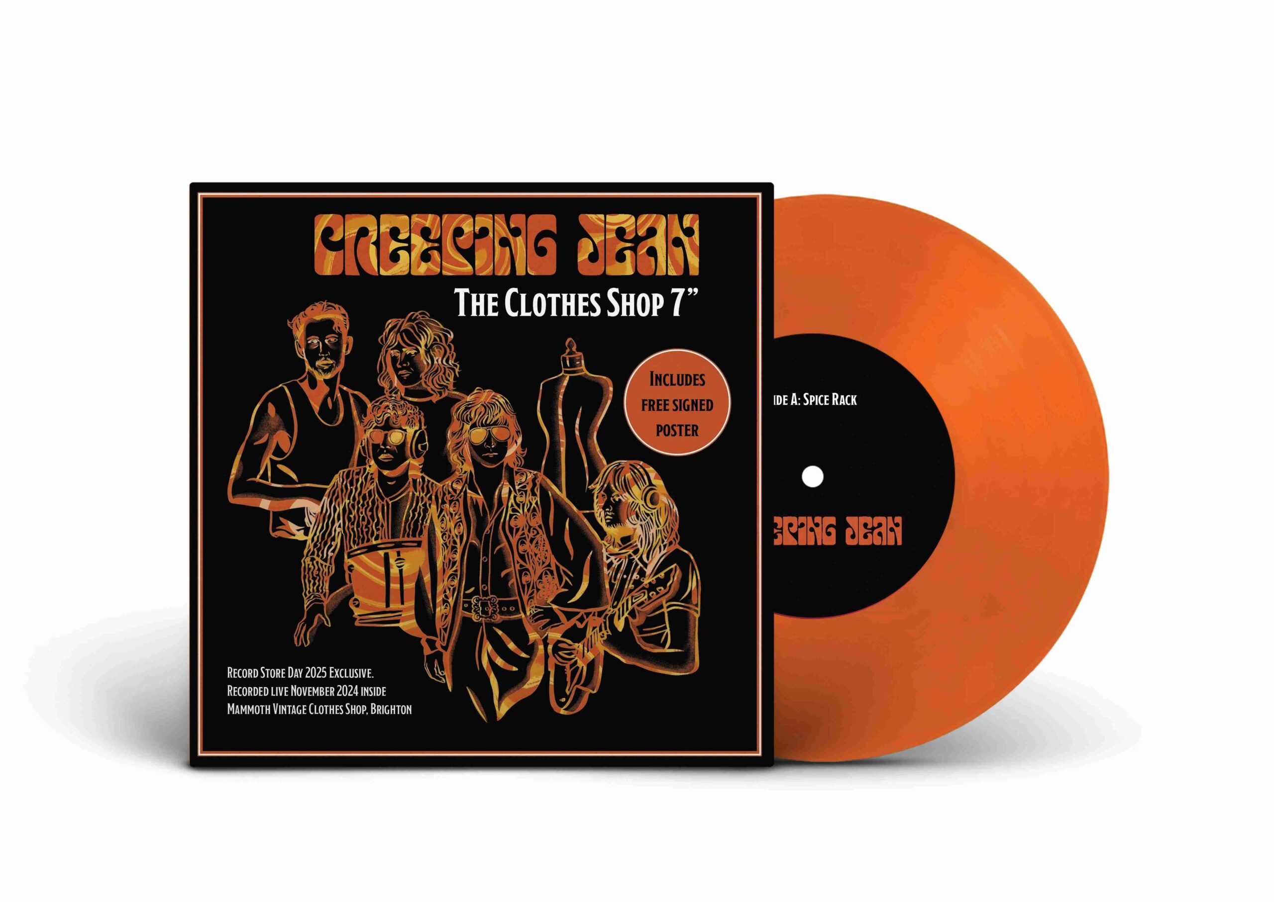 MCR00013RSDV-scaled-1.jpg CREEPING JEAN - THE CLOTHES SHOP 7 Vinyl Record - Image 1