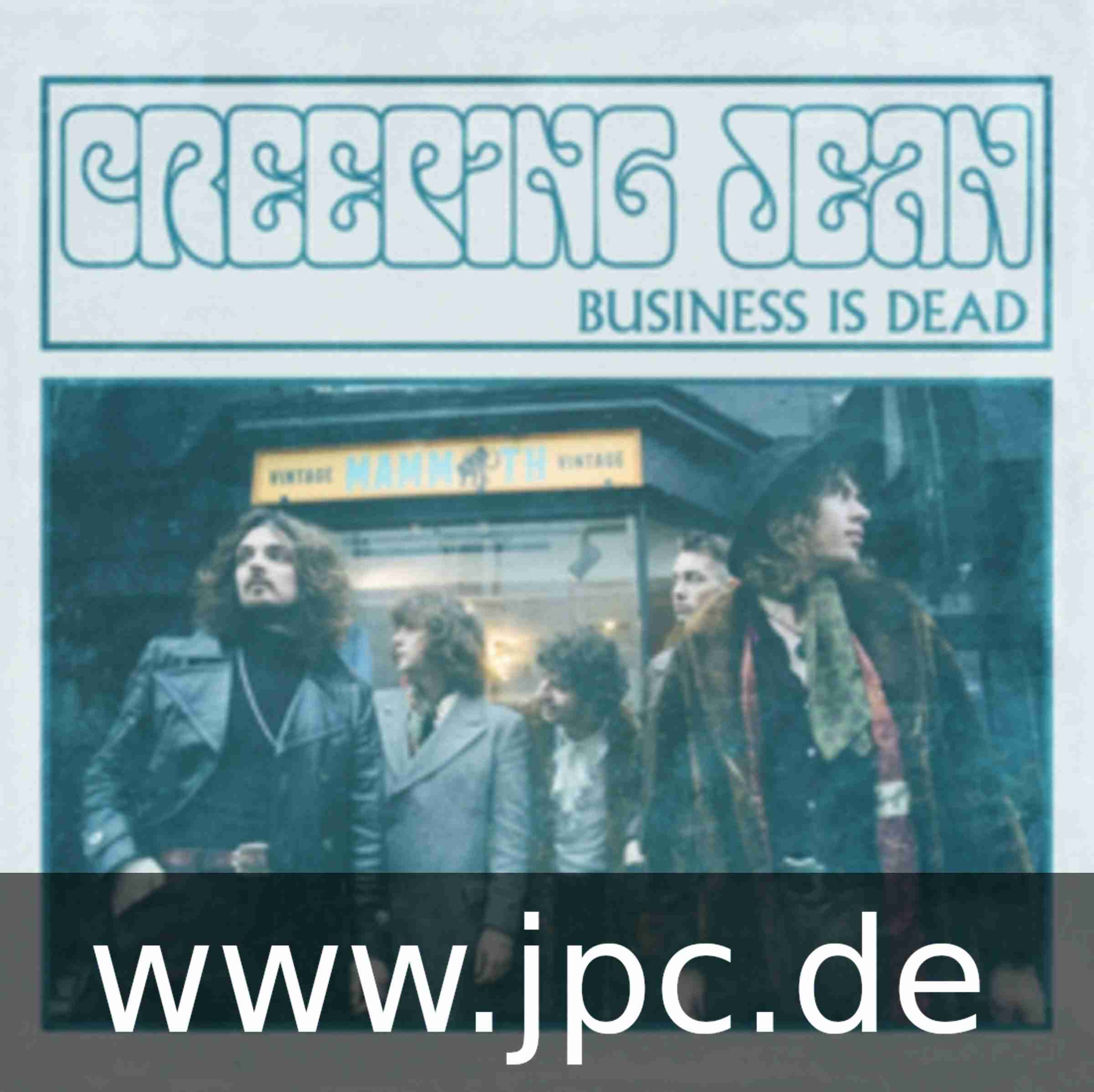 MCR0012LP.jpg CREEPING JEAN - BUSINESS IS DEAD Vinyl Record - Image 1