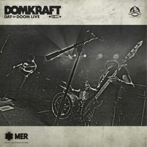 MER079LPB1.jpg DOMKRAFT - Day Of Doom Live (Ocean Blue Vinyl) - Image 1