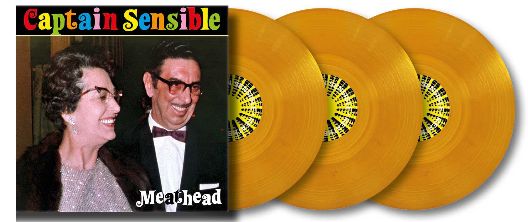 MICR009.jpg CAPTAIN SENSIBLE - Meathead Vinyl Record - Image 1