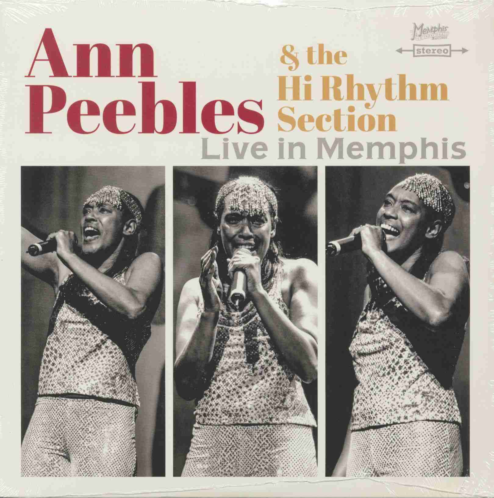 MIR2038LP.jpg ANN PEEBLES & THE HI RHYTHM - LIVE IN MEMPHIS Vinyl Record - Image 1