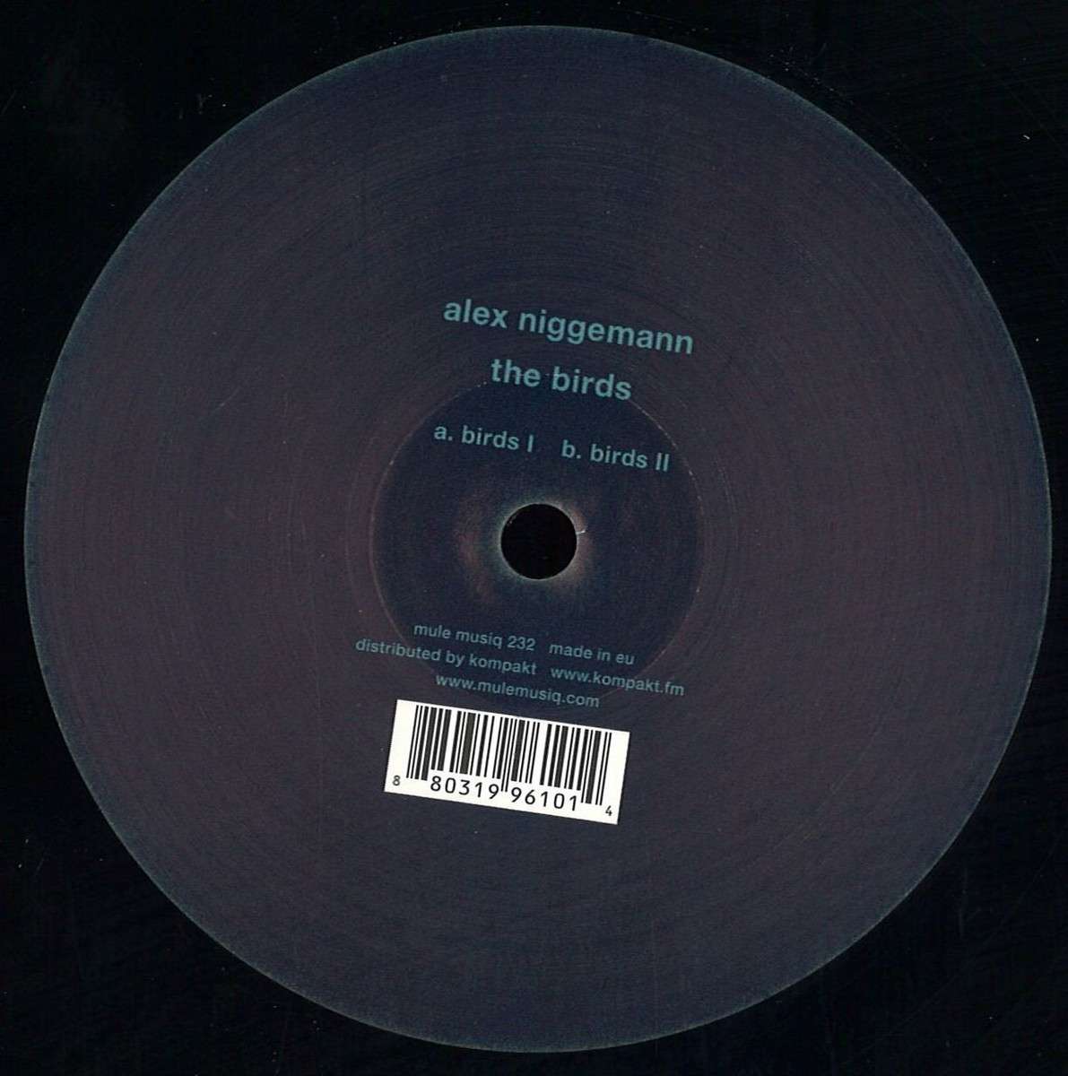 MM232.jpg ALEX NIGGEMANN - The Birds Vinyl Record - Image 1