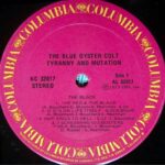 Blue Oyster Cult - Tyranny and Mutation (1LP Black) Vinyl Record