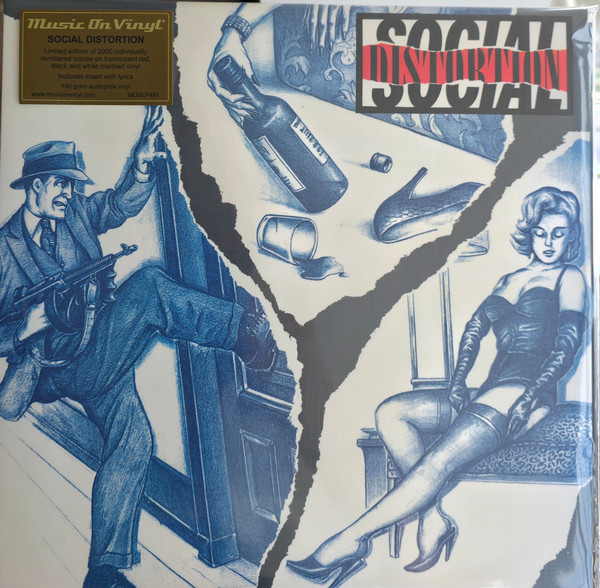 MOVLP491R.jpg Social Distortion - Social Distortion (1LP Red Coloured) - Image 1