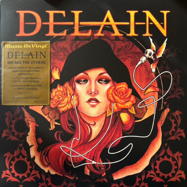 MOVLP593M.jpg Delain - We Are The Others (1LP Orange & Black Marbled - Image 1