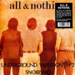 ALL & NOTHING - UNDERGROUND VIBRATIONS N 2 Vinyl Record