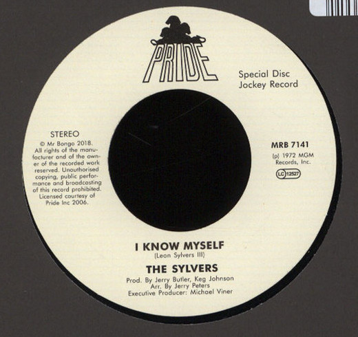 MRB7141.jpg SYLVERS THE - I KNOW MYSELF/WISH THAT I COUL - Image 1