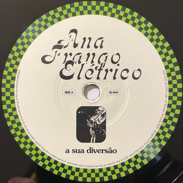 MRB7232.jpg ANA FRANGO ELETRICO - A SUA DIVERSAO / NAO TEM NADA - Image 1