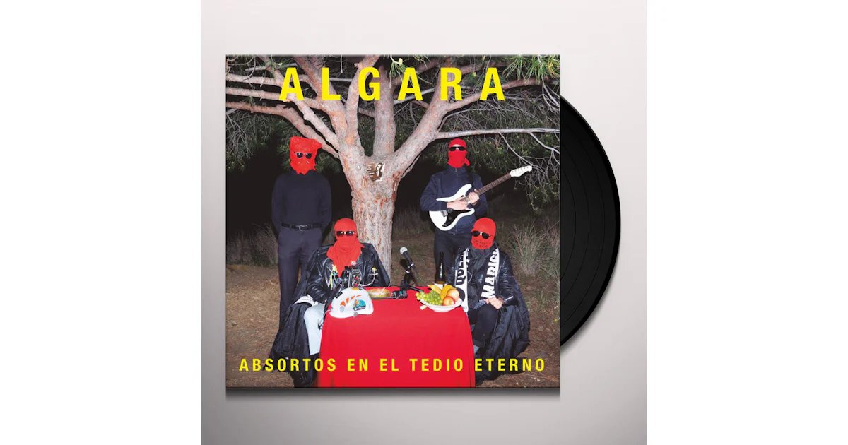 MUS238.jpg ALGARA - Absortos En El Tedio Eterno Vinyl Record - Image 1