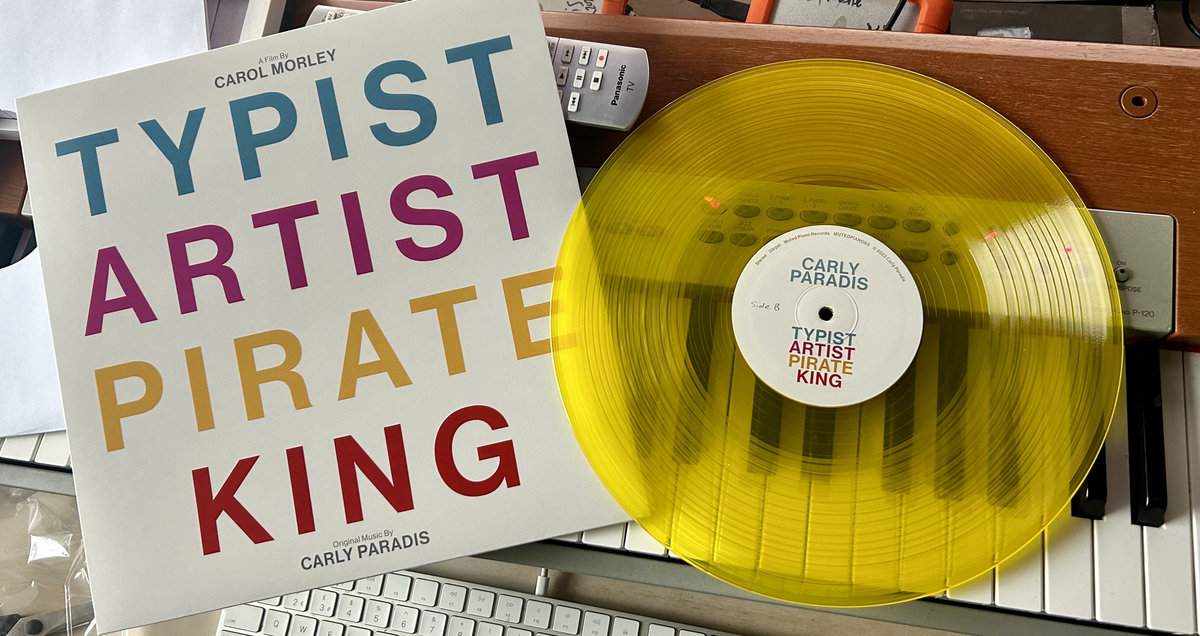MUTEDPIANO03.jpg CARLY PARADIS - TYPIST ARTIST PIRATE KING Vinyl Record - Image 1