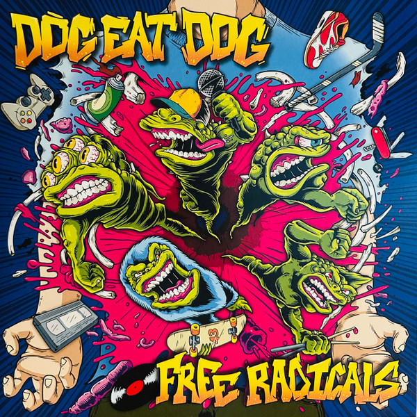 MV0348V.jpg DOG EAT DOG - Free Radicals (Limited Edition) (Green/Glow In The Dark Vinyl) - Image 1