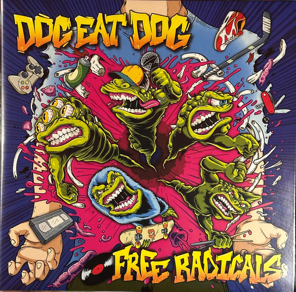 MV0348V1.jpg DOG EAT DOG - Free Radicals (Curacao Vinyl) - Image 1