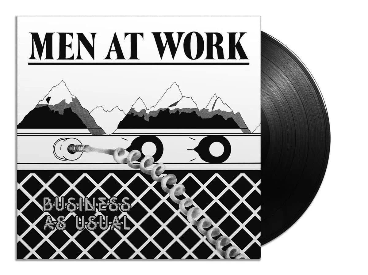 Men-At-Work-8718469539444-black-vinyl-fr.webp Men At Work - Business As Usual Vinyl Record - Image 1