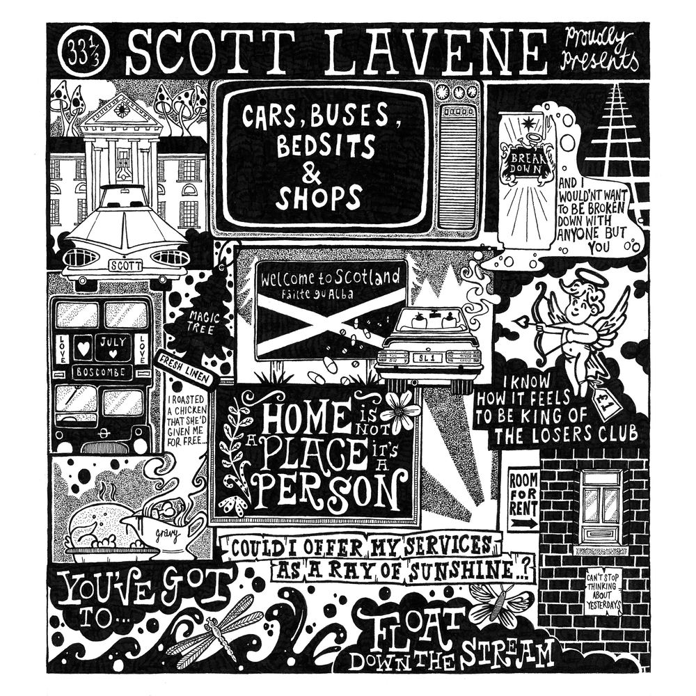 NFRLP86.jpg SCOTT LAVENE - CARS, BUSES, BEDSITS AND SHOPS - Image 1