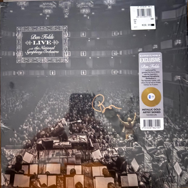 NSO0021-LP.jpg BEN FOLDS & NATIONAL SYMPHONY ORCHESTRA, KENNEDY C - BEN FOLDS LIVE WITH THE NATIONAL SYMPHONY ORCH - Image 1