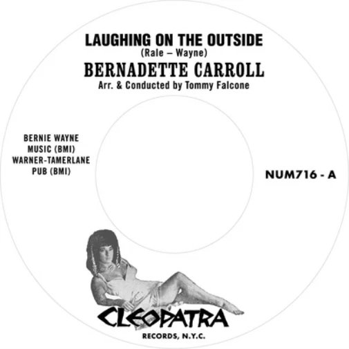 NUM716LP.jpg BERNADETTE CARROLL - LAUGHING ON THE OUTSIDE Vinyl Record - Image 1