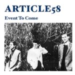 ARTICLE 58 - EVENT TO COME Vinyl Record
