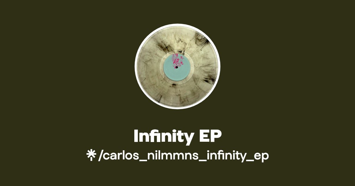 ORN051.jpg CARLOS NILMMNS - Infinity EP Vinyl Record - Image 1