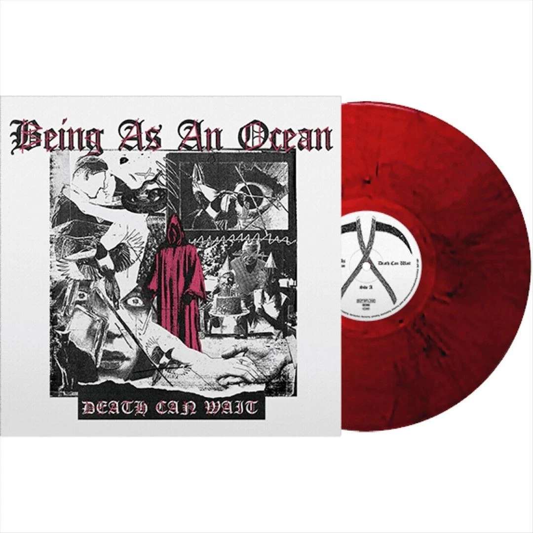 OUT1323.jpg BEING AS AN OCEAN - Death Can Wait (Red/Black Marbled Vinyl) Vinyl Record - Image 1