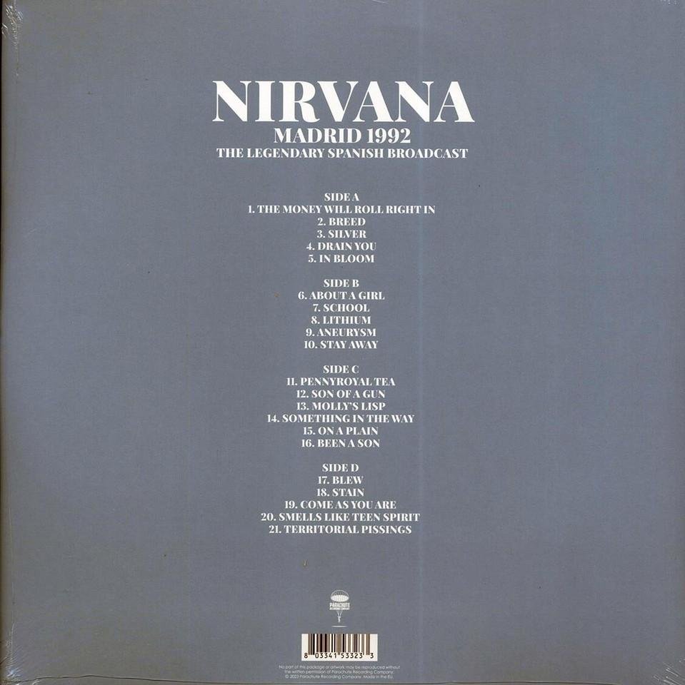 PARA502LP.jpg NIRVANA - Madrid 1992 Vinyl Record - Image 1