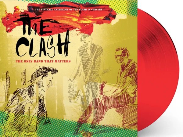 PCVNY009.jpg CLASH - The Only Band That Matters (Red Vinyl) Vinyl Record - Image 1