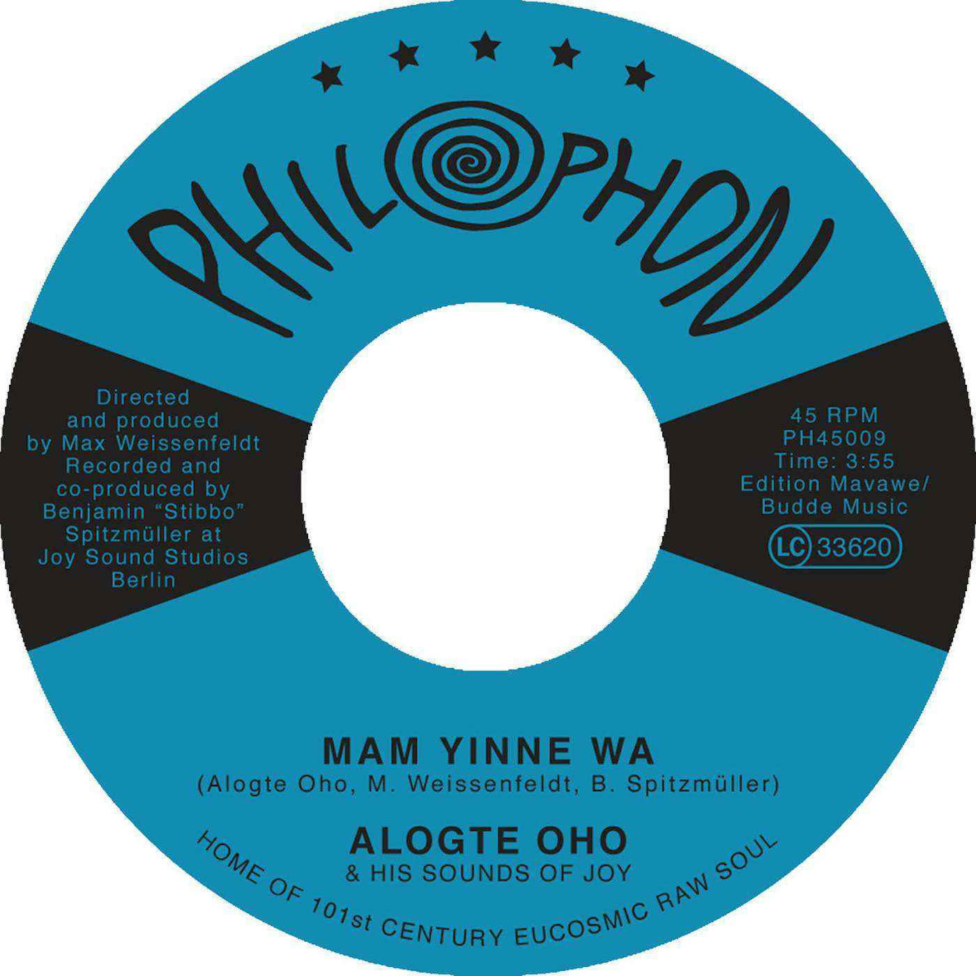 PH33008.jpg Alogte Oho & His Sounds of Joy - O Yinne! Vinyl Record - Image 1