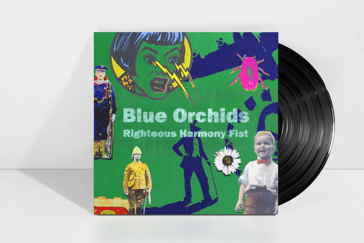 PICI0015LP.jpg BLUE ORCHIDS - RIGHTEOUS HARMONY FIST Vinyl Record - Image 1