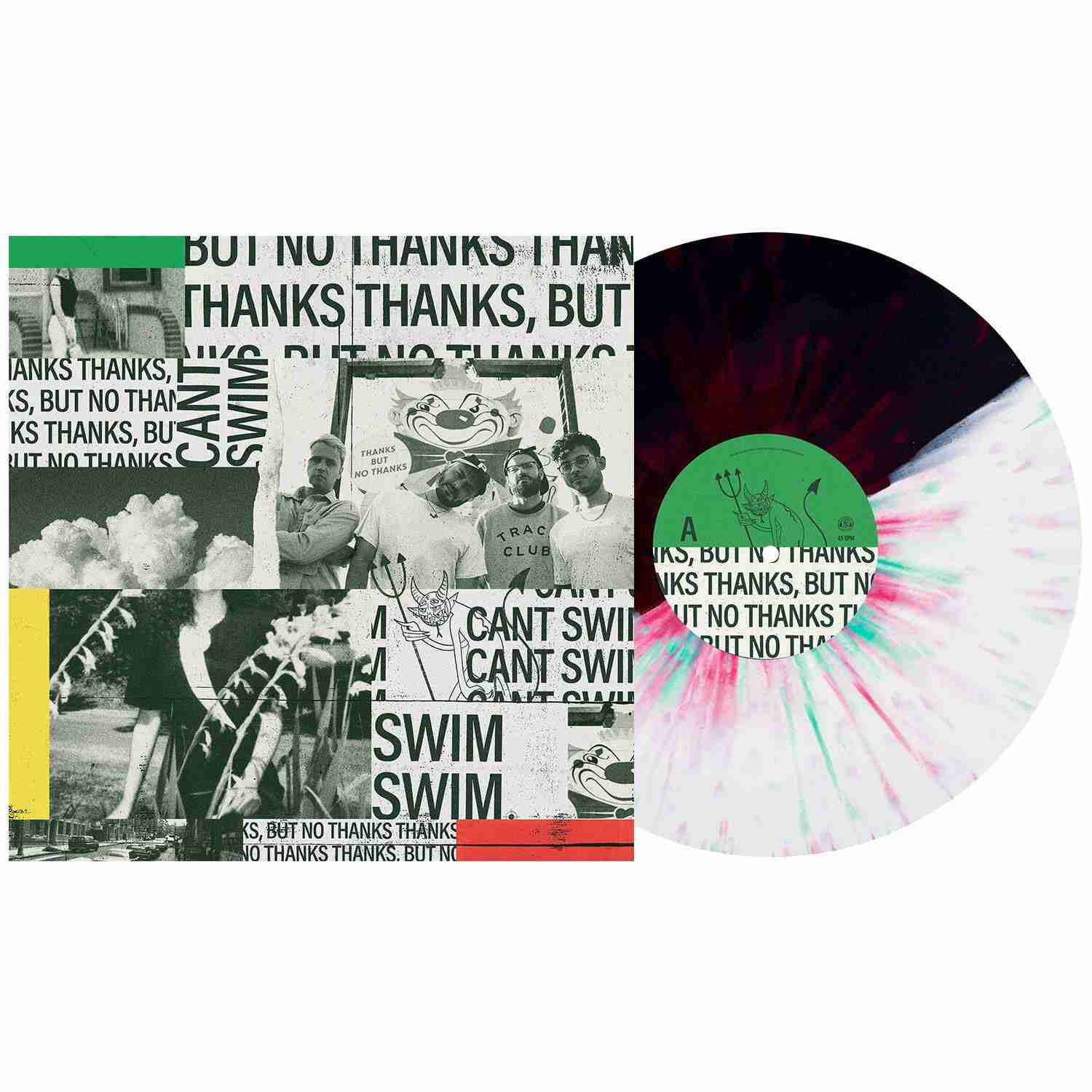 PNE3683.jpg CANT SWIM - THANKS BUT NO THANKS Vinyl Record - Image 1