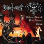 BLACK BEAST / BLOODHAMMER - Unholy Finnish Black Horror Union Vinyl Record