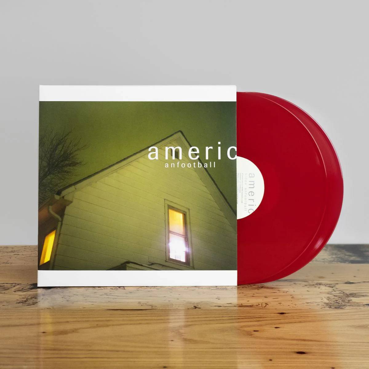 PRC276LP.jpg AMERICAN FOOTBALL - AMERICAN FOOTBALL (DELUXE EDITION) (RED VINYL) Vinyl Record - Image 1