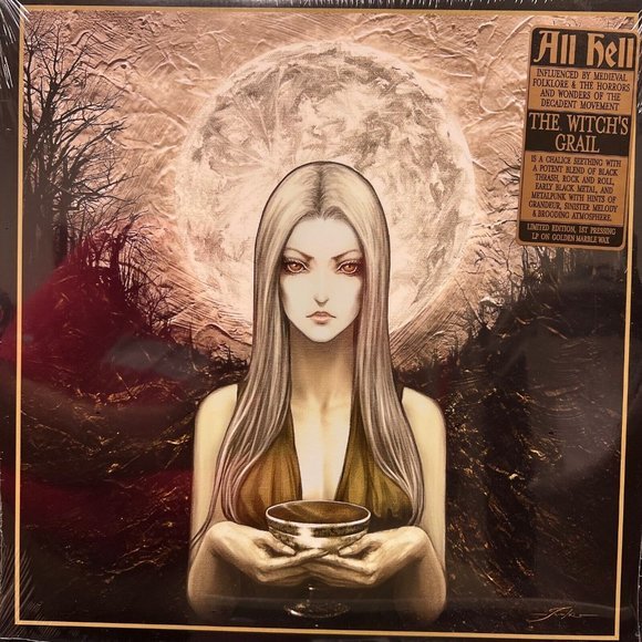 PROS103901.jpg ALL HELL - WITCHS GRAILTHE Vinyl Record - Image 1