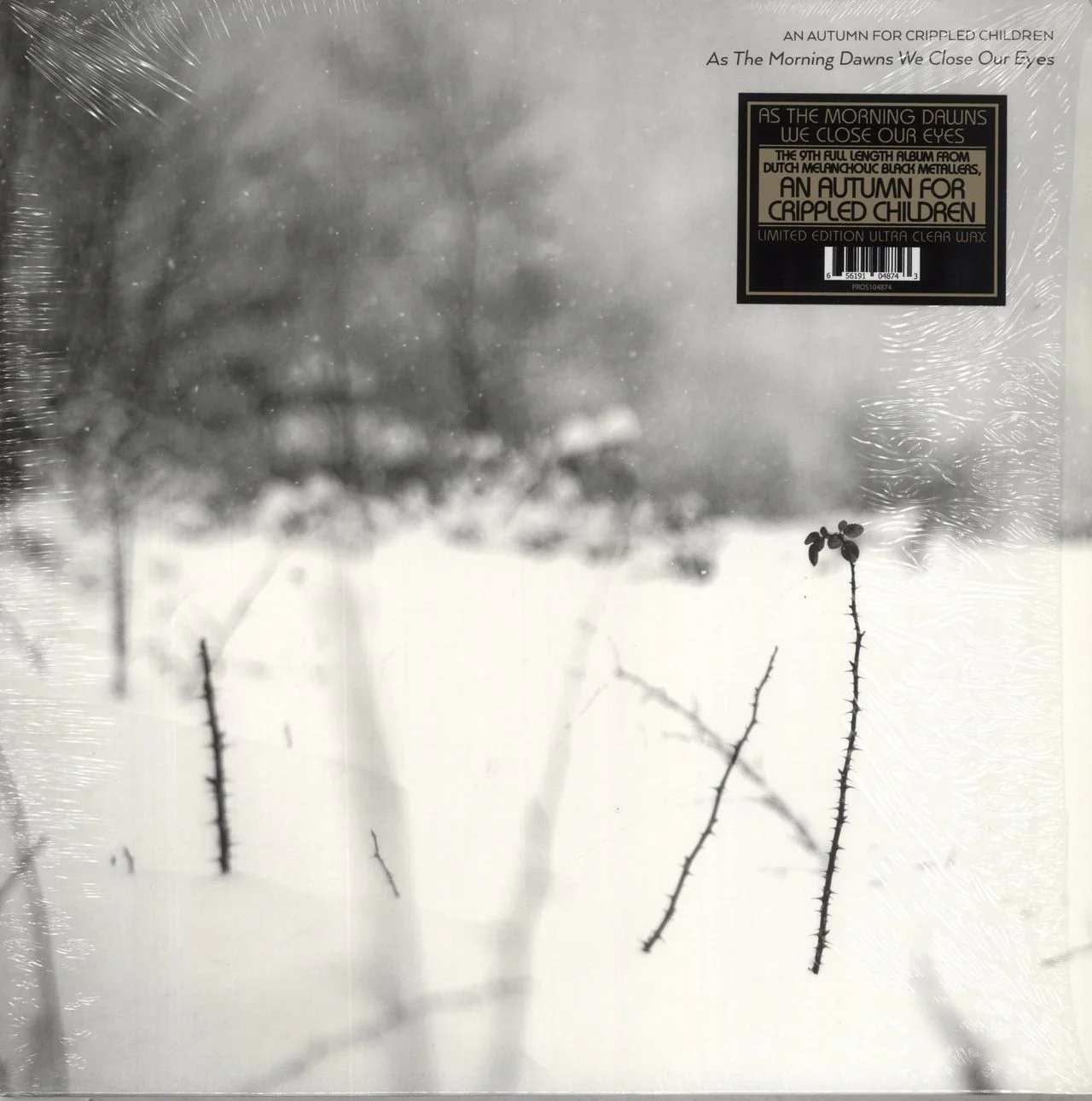 PROS104871.jpg AN AUTUMN FOR CRIPPLED CHILDRE - AS THE MORNING DAWNS WE CLOSE Vinyl Record - Image 1