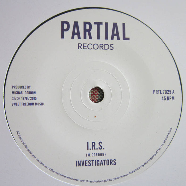 PRTL7025.jpg INVESTIGATORS - IRS - Image 1