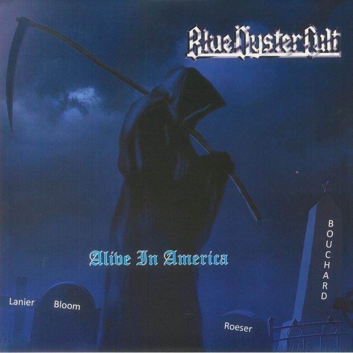 RDEG-LP-723-CV.jpg BLUE OYSTER CULT - Alive In America (Blue Vinyl) Vinyl Record - Image 1