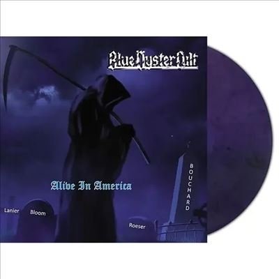 RDEG-LP-723-ME.jpg BLUE OYSTER CULT - Alive In America (Purple Marble Vinyl) Vinyl Record - Image 1