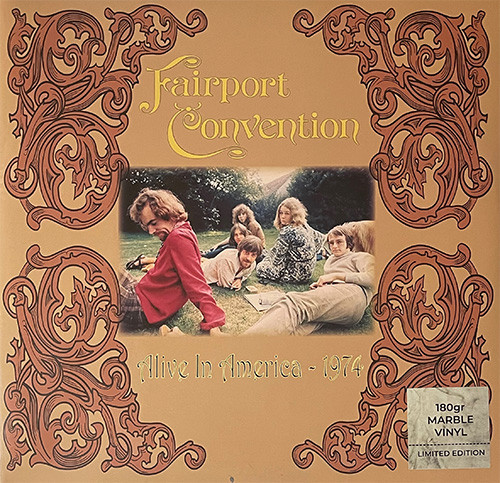 RDEG-LP-799-ME.jpg FAIRPORT CONVENTION - Alive In America (Clear Marble Vinyl) - Image 1
