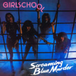 GIRLSCHOOL - Screaming Blue Murder (Marble Vinyl)