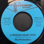THE PRETENDERS - A BROKEN HEART CRIES / FOR THE REST OF MY DAYS