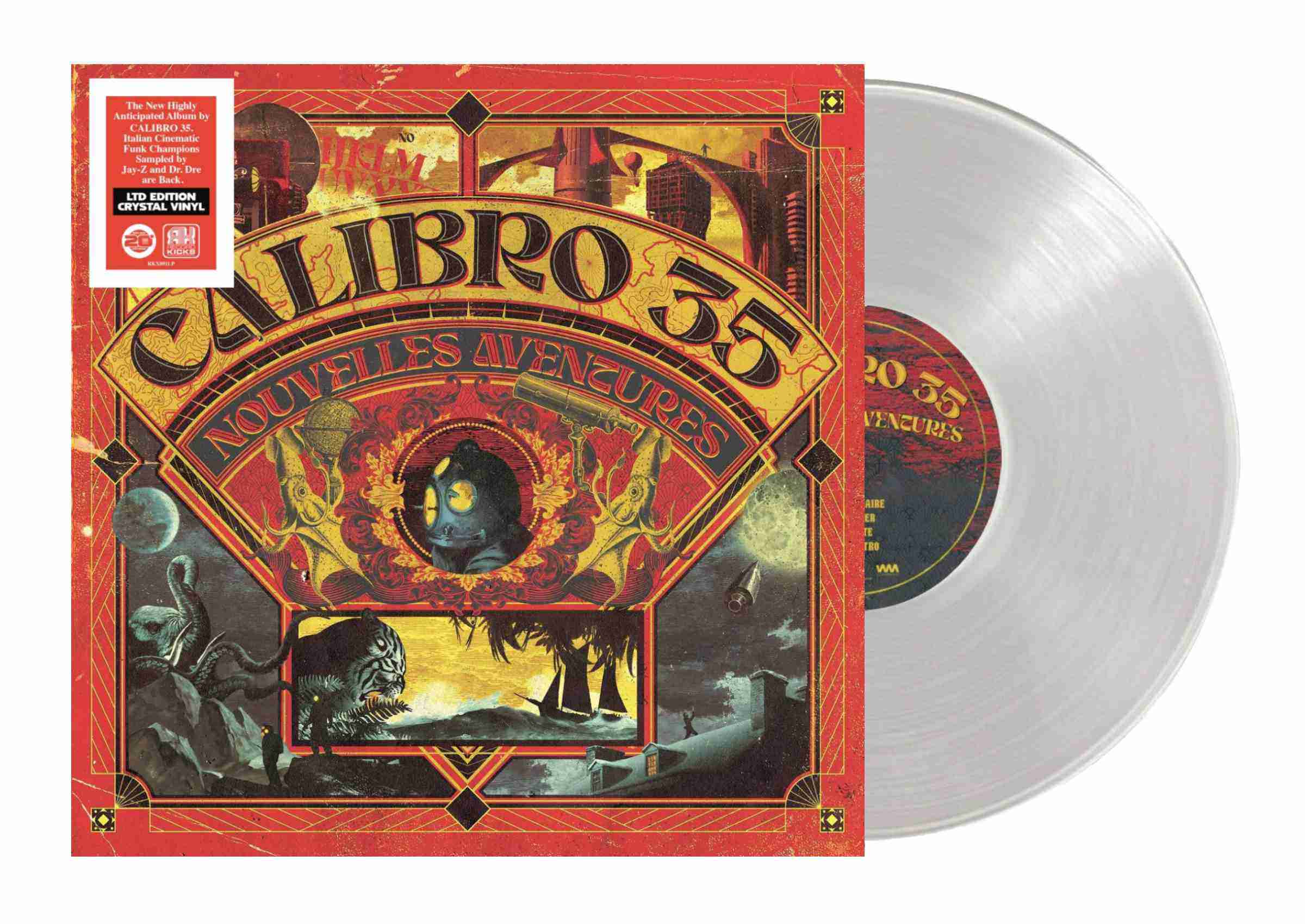 RKX091LPC1.jpg CALIBRO 35 - NOUVELLES AVENTURES Vinyl Record - Image 1